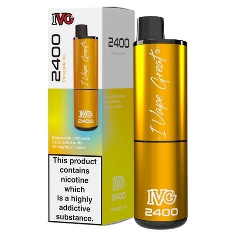 Discover the Ultimate Vaping Experience: IVG 2400 Puffs Disposable Vape